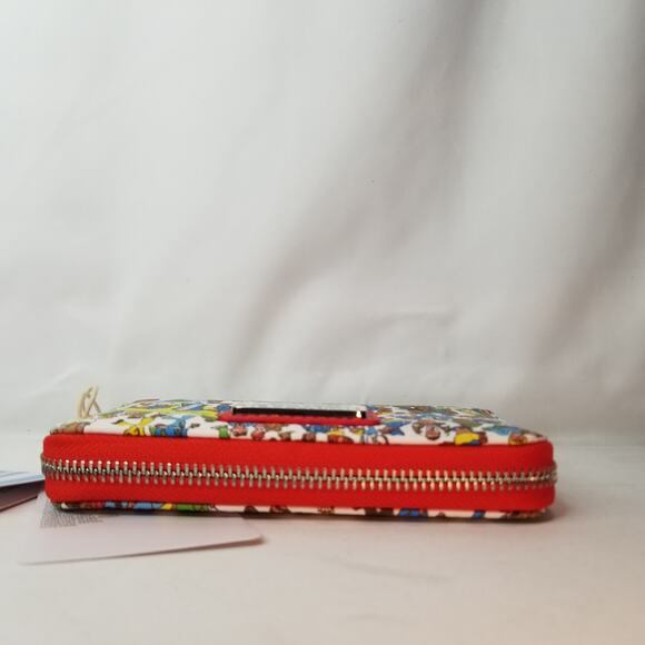 Loungefly Where’s Waldo All-Over Print Zip Around Wallet NWT - Picture 4 of 5